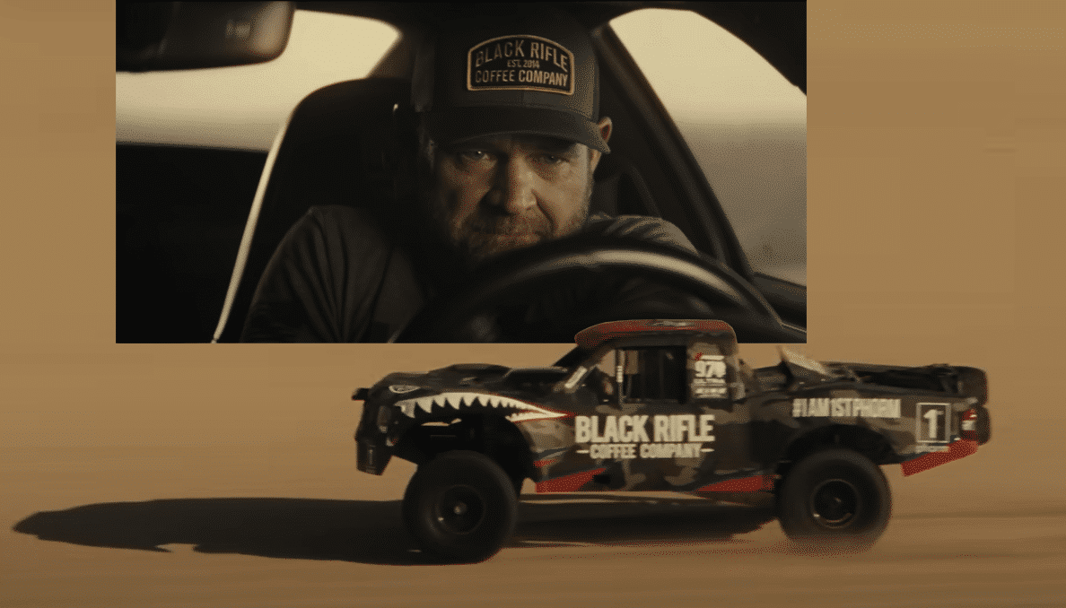 BJ Baldwin in BRCC truck