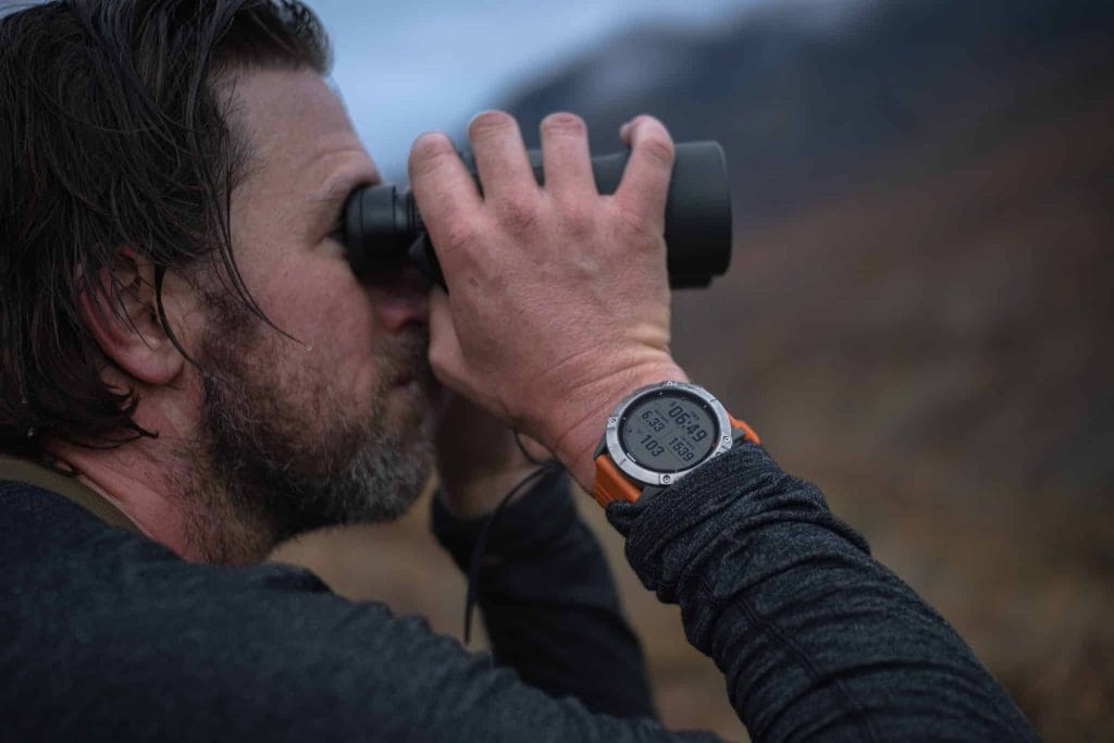 The Garmin Fenix 7X.