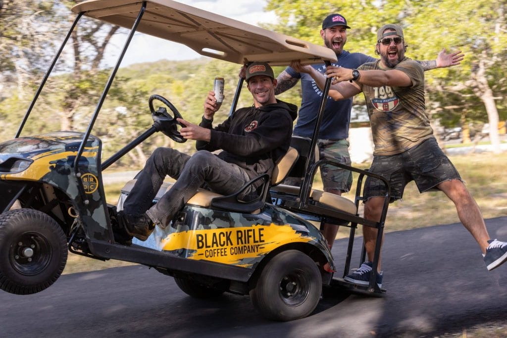 Travis Pastrana, Jarred Taylor, and Mat Best.