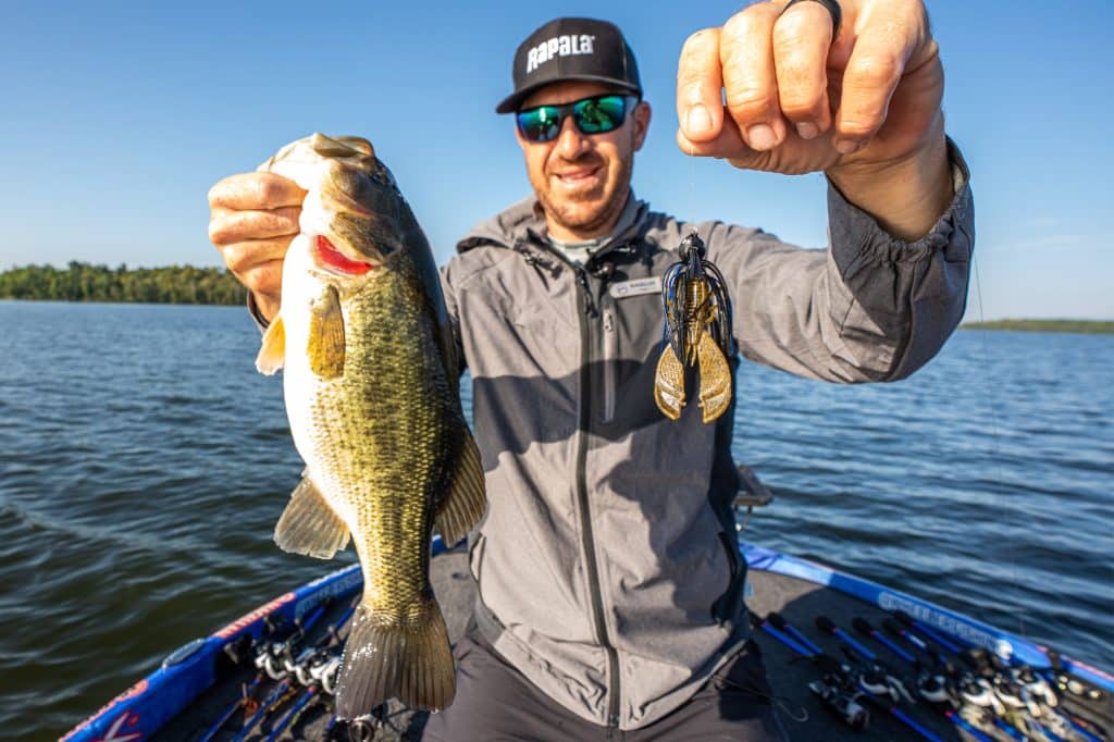 jacob wheeler catching bass with rapala crush city