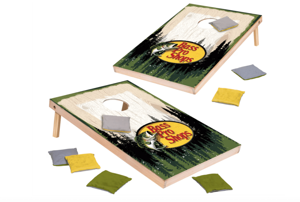 cornhole set