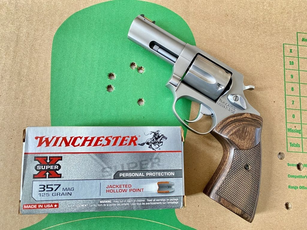 taurus executive 605 revolver winchester .357 ammo