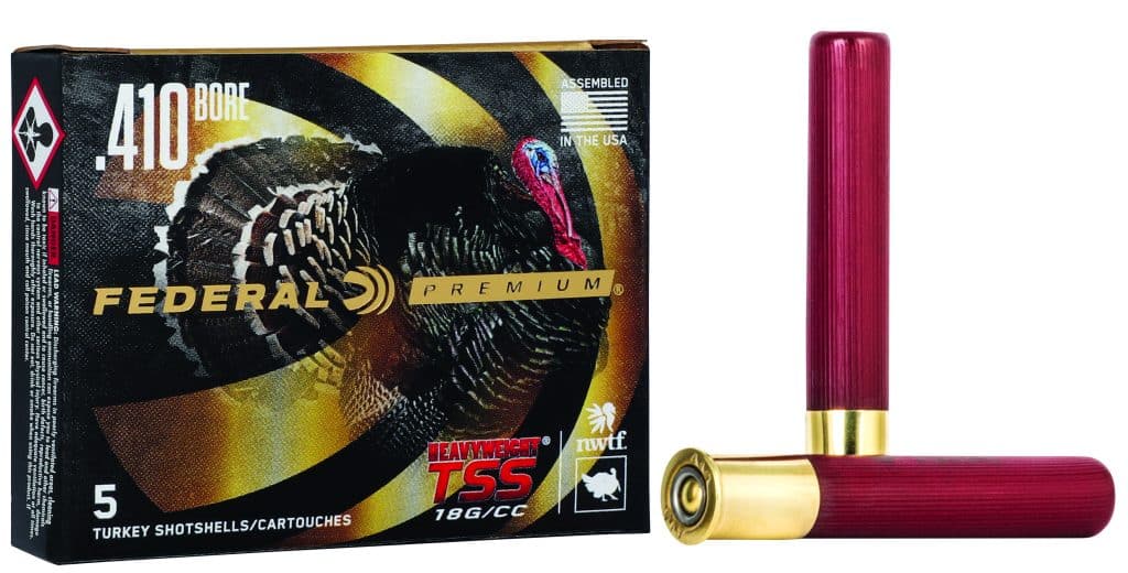 Federal Premium Heavyweight TSS Turkey—New Addition, .410 Bore No. 7