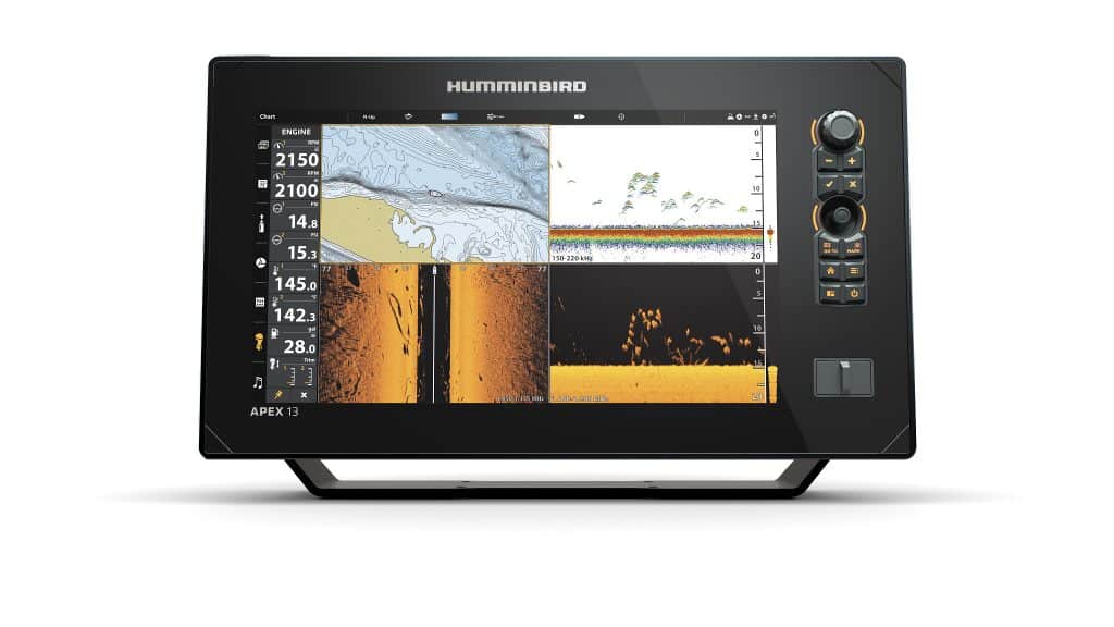 Humminbird Apex 13 Mega SI + Chartplotter 