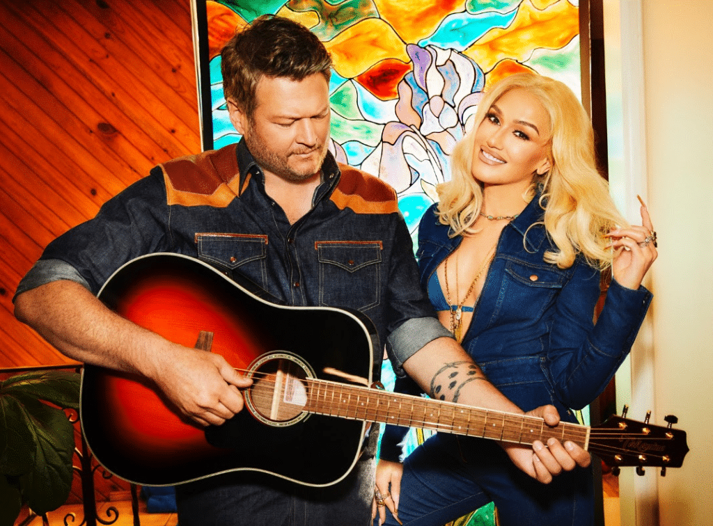 Gwen Stefani and Blake Shelton