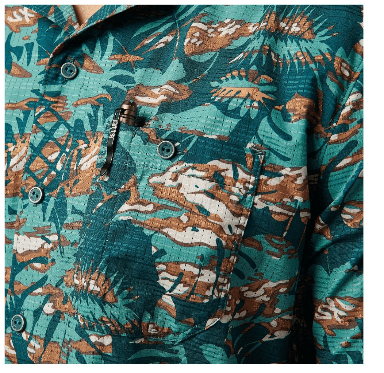 5.11 Adventure Print Short Sleeve Shirt