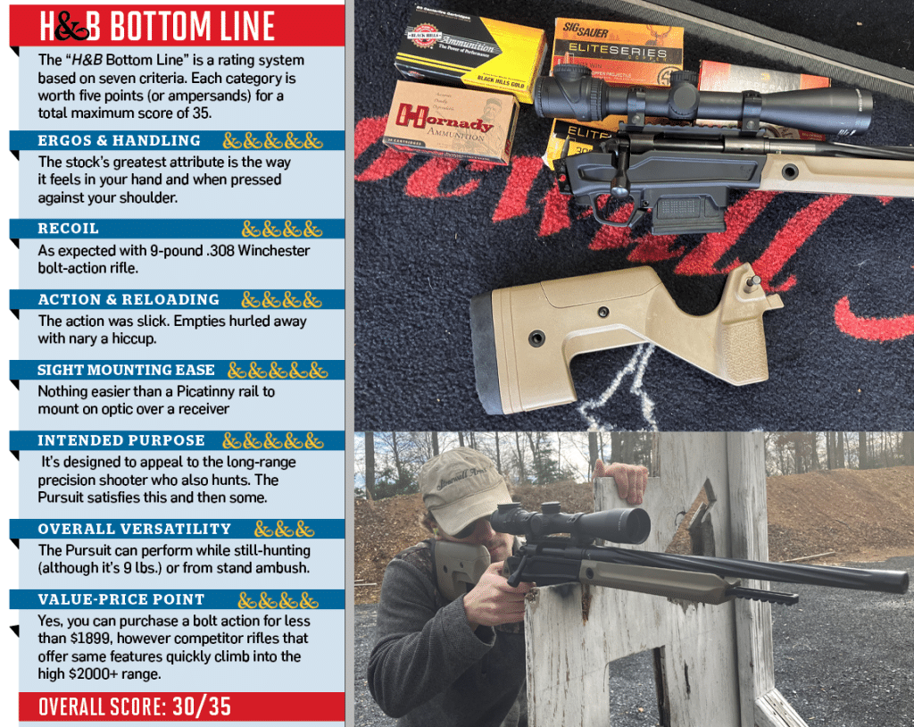 Hook & Barrel Bottom Line box for Stag Arms Pursuit Bolt Action Rifle in .308 Winchester