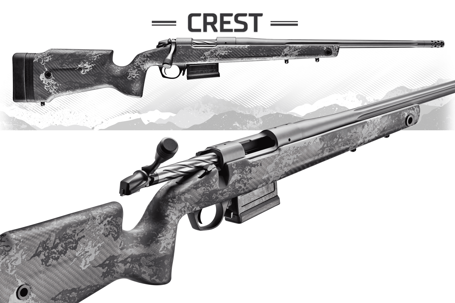 Bergara B-14 Squared Crest rifle chambered in 6.5 Creedmoor