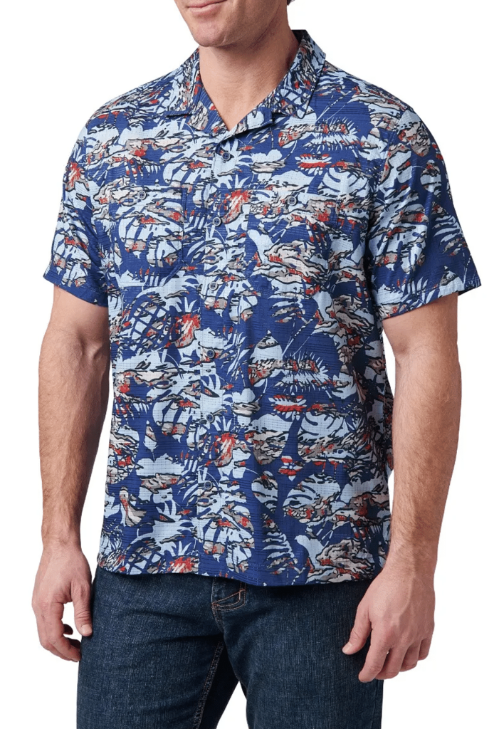 5.11 Adventure Print Short Sleeve Shirt