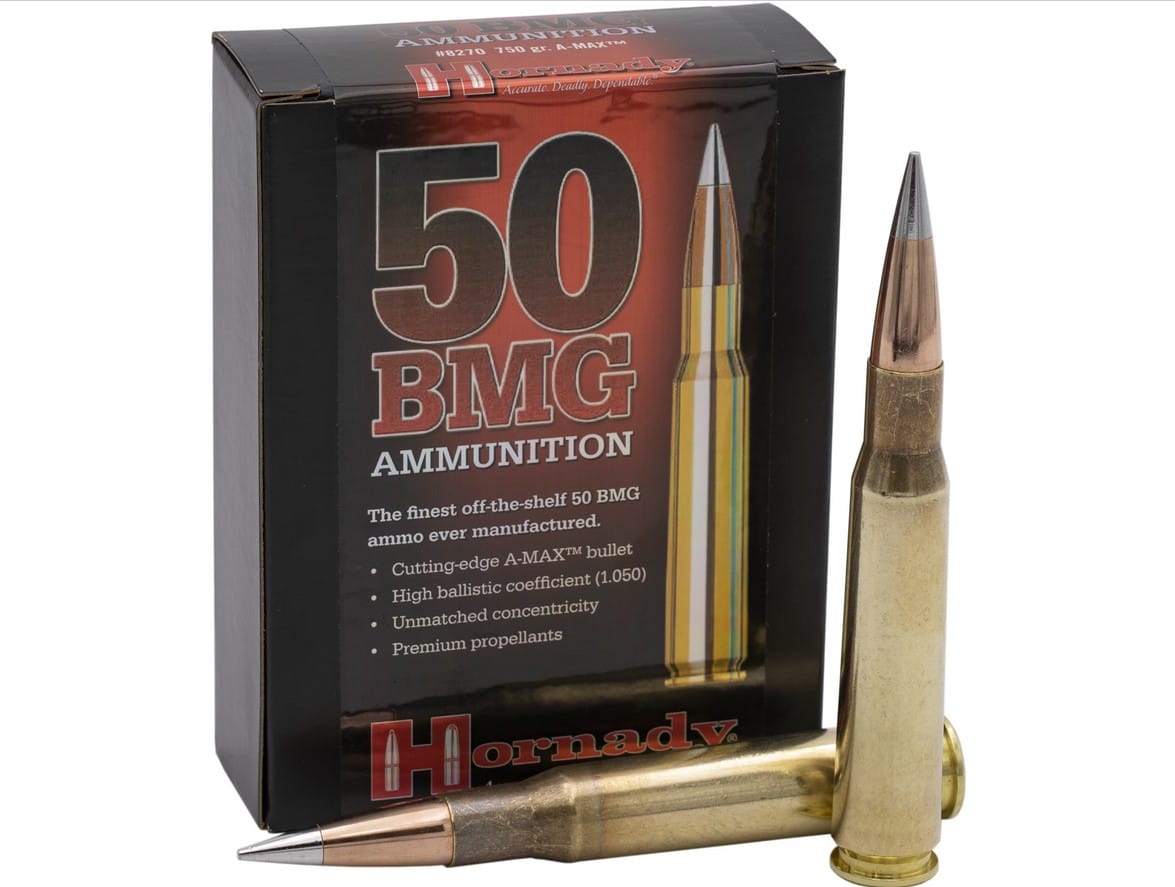 Hornady 50 BMG 750-grain A-MAX Match