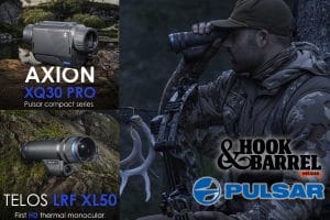 Pulsar Telos LRF XL50 Thermal Monocular, Axion XQ30 Pro Thermal Monocular