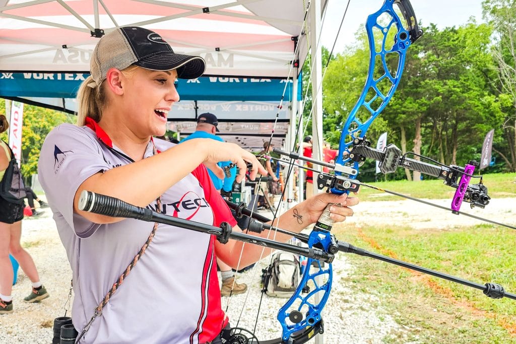 Paige Pearce Bowtech The Rally Celebrating 25-year anniversary