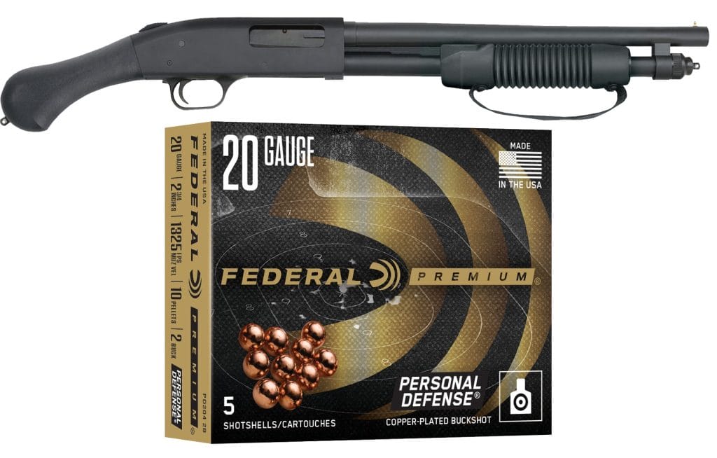 Federal 20 Gauge No. 2 Buck 