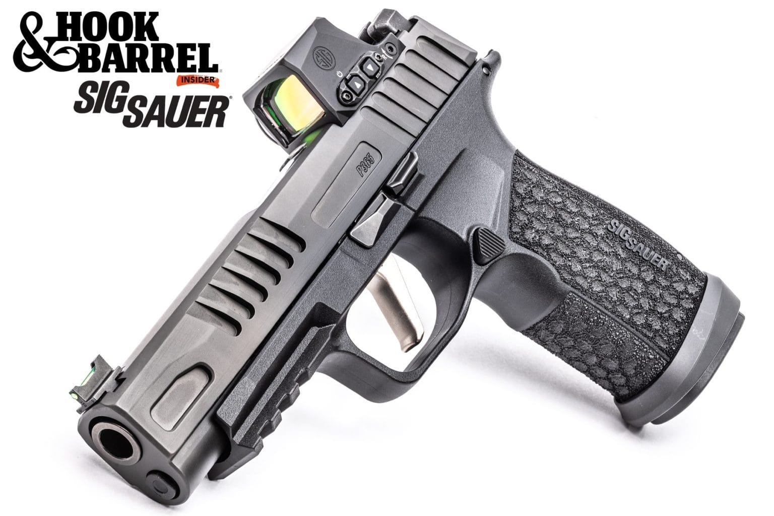 Sig P365AXG Legion SemiAutomatic Pistol Review Hook & Barrel Magazine