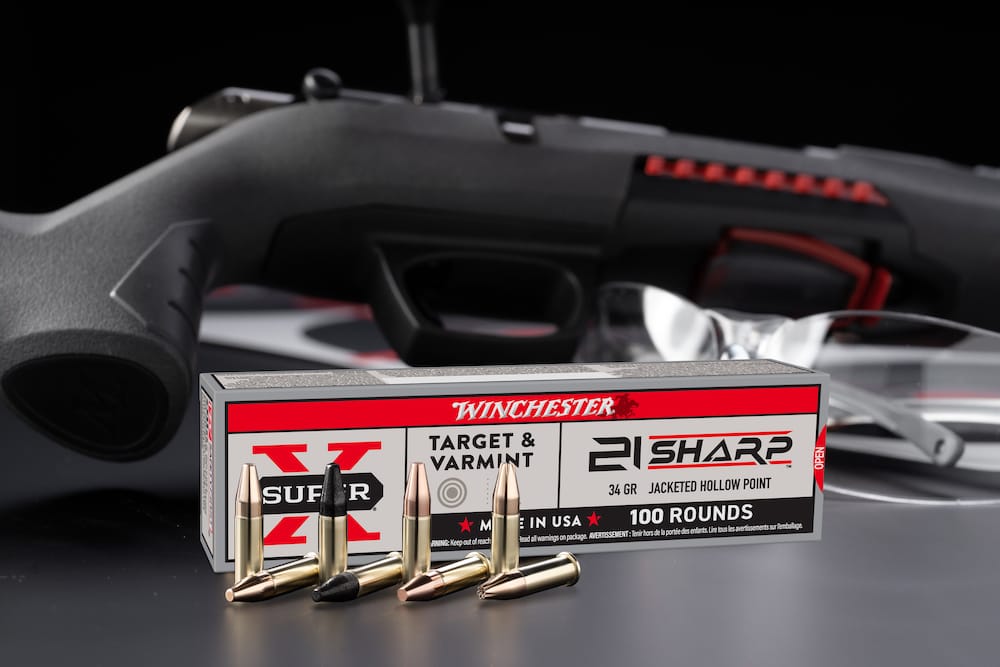 Winchester 21 Sharp rimfire ammo