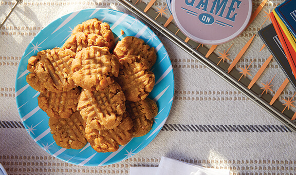 Magic Peanut Butter Cookies for Santa 