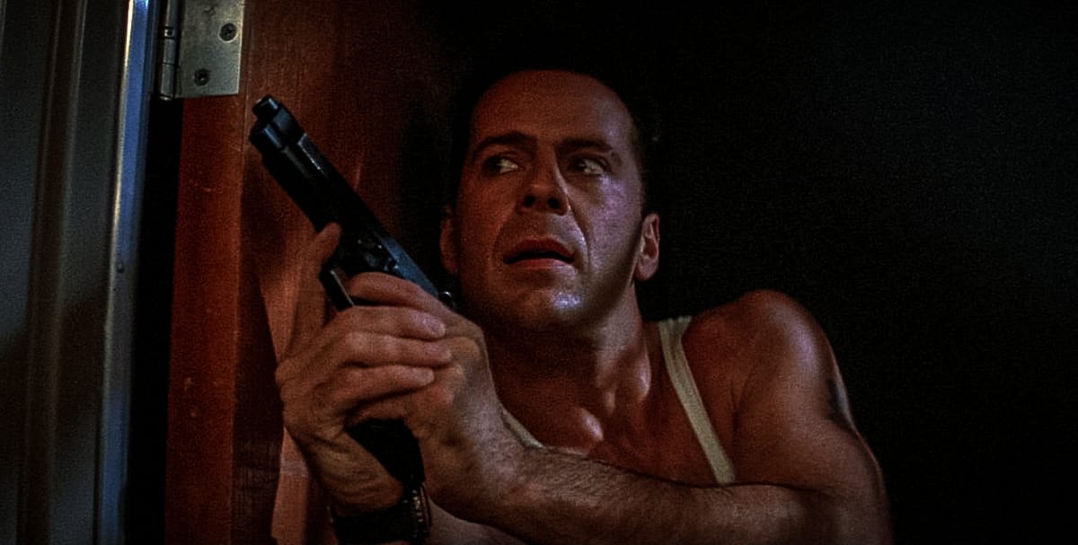 christmas action movie guns Die Hard